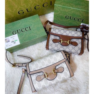 กระเป๋าสะพายกระเป๋าแฟชั่นกระเป๋า Gucci mini (พร้อมกล่อง)