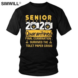 ขายดี!ขายดี เสื้อยืดลําลอง แขนสั้น พิมพ์ลาย Cl Of Quarantined Seniors Toilet Paper สําหรับผู้ชาย Mcdjhb13Gndan00S-5XL