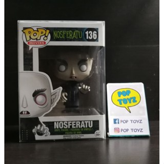 FUNKO POP Nosferatu 136 ของแท้ งานเก่าเลิกผลิตแล้ว หายากมากๆ แถมกล่องใส มีของพร้อมส่ง RARE Horror Figure Halloween gift