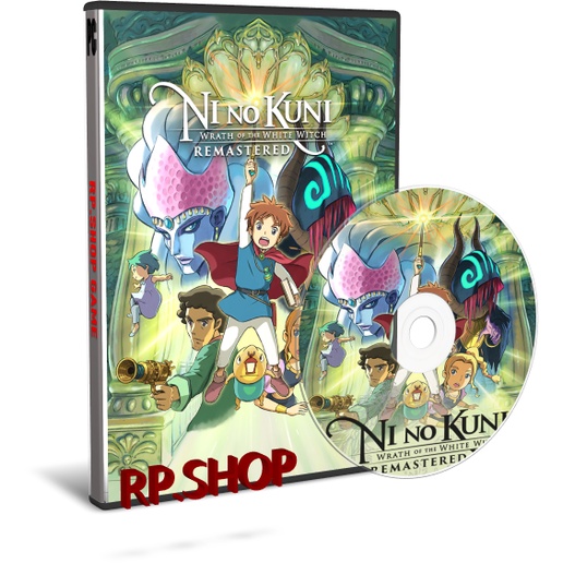 แผ่นเกมคอม PC - Ni no Kuni - Wrath of The White Witch - Remastered