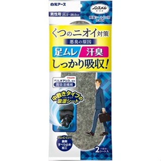 HAKUGEN EARTH SHOES DEHUMIDIFIER FOR MEN แผ่นลดความชื้นและกลิ่นอับสำหรับใส่ในรองเท้านันสเมล สำหรับผู้ชาย ขนาด 25.5~28ซม.