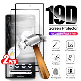 2pieces Curved Screen Protector Tempered Glass Film For Google Pixel 7 Pro 5G Protective Glass