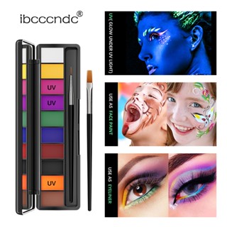 Ibcccndc พาเลทอายแชโดว์ อายไลเนอร์ ลิป 10 สี สําหรับแต่งหน้า