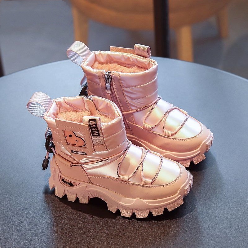 Boots 462 บาท ขายดี รองเท้าบูท กันหิมะ กันน้ํา กันลื่น ให้ความอบอุ่น แฟชั่นฤดูหนาว สําหรับเด็กผู้หญิง XOMV Baby & Kids Fashion