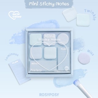 [พร้อมส่ง] Mini Sticky Notes Set เซทกระดาษโน๊ตพาสเทล