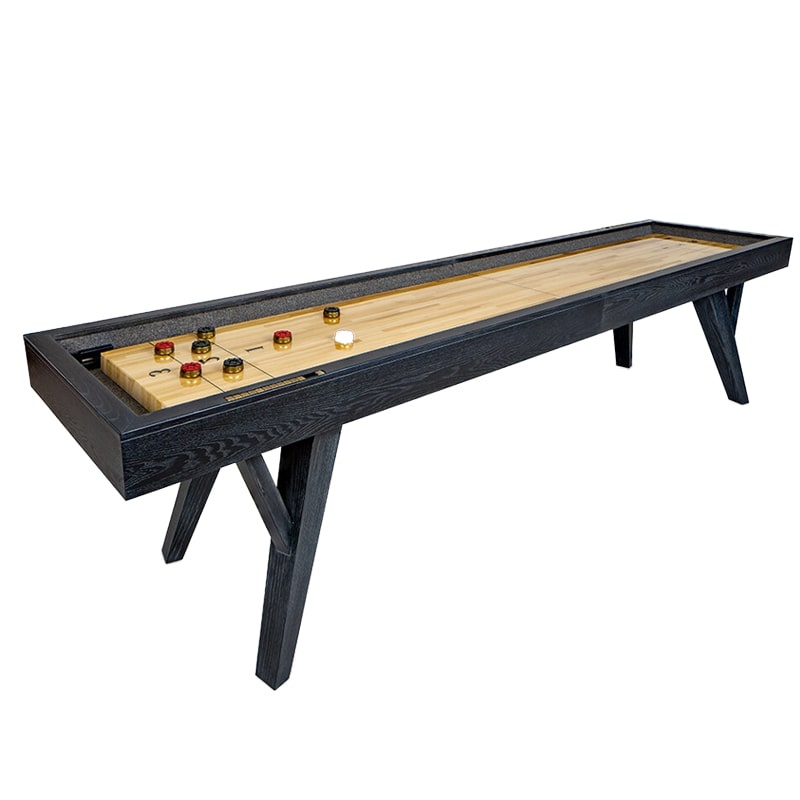GR8 Billiards ชัฟเฟิลบอร์ด 12 ฟุต Dark Shuffleboard 12ft