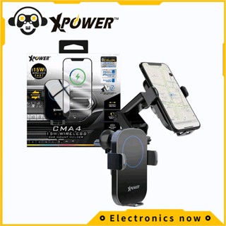 XPower CMA4 10W ที่ยึดในรถยนต์แบบไร้สายที่ชาร์จในรถยนต์แบบไร้สาย Wireless Car Mount Holder Wireless Car Charger