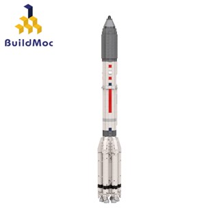 Buildmoc Space Proton M Launch Vehicle โมเดลตัวต่อ 1:110 Saturn V 794 ชิ้น MOC-39838