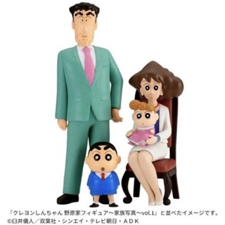 👘พร้อมส่ง👠 Crayon Shin-chan Nohara family figure