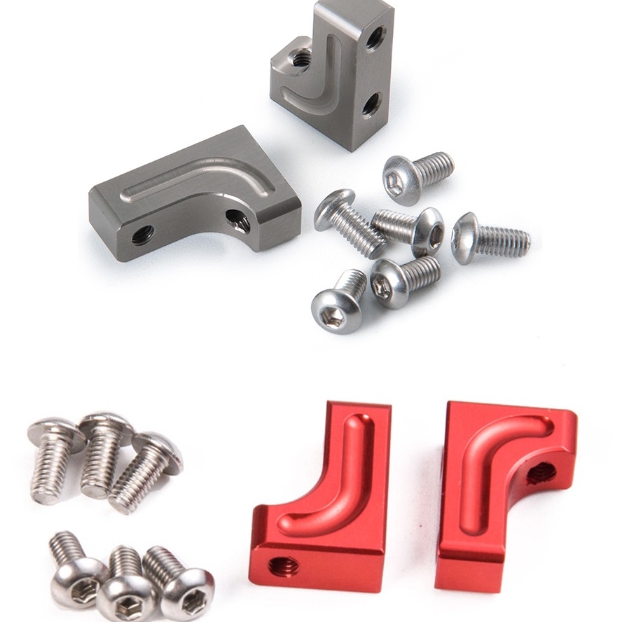 อลูมิเนียมอัลลอยด์ Servo Mount Bracket ขาตั้งคงที่สําหรับ Axial SCX10 Cc01 D90 Capra 1/10 RC Crawler รถอะไหล่อัพเกรด
