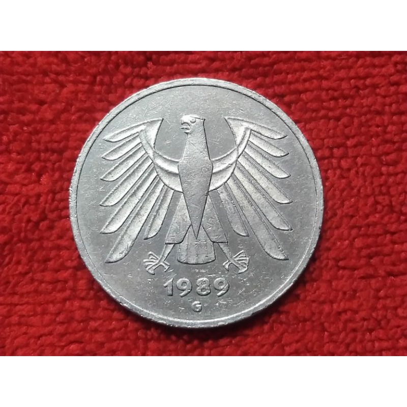 เหรียญ​ต่างประเทศ​(4084)เยอรมัน​ 1989