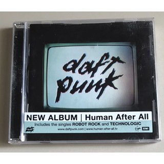 ซีดีเพลง ของแท้ ลิขสิทธิ์ มือ 2 สภาพดี...ราคา 299 บาท “Daft Punk” อัลบั้ม "Human After All"*แผ่นMade In EU*