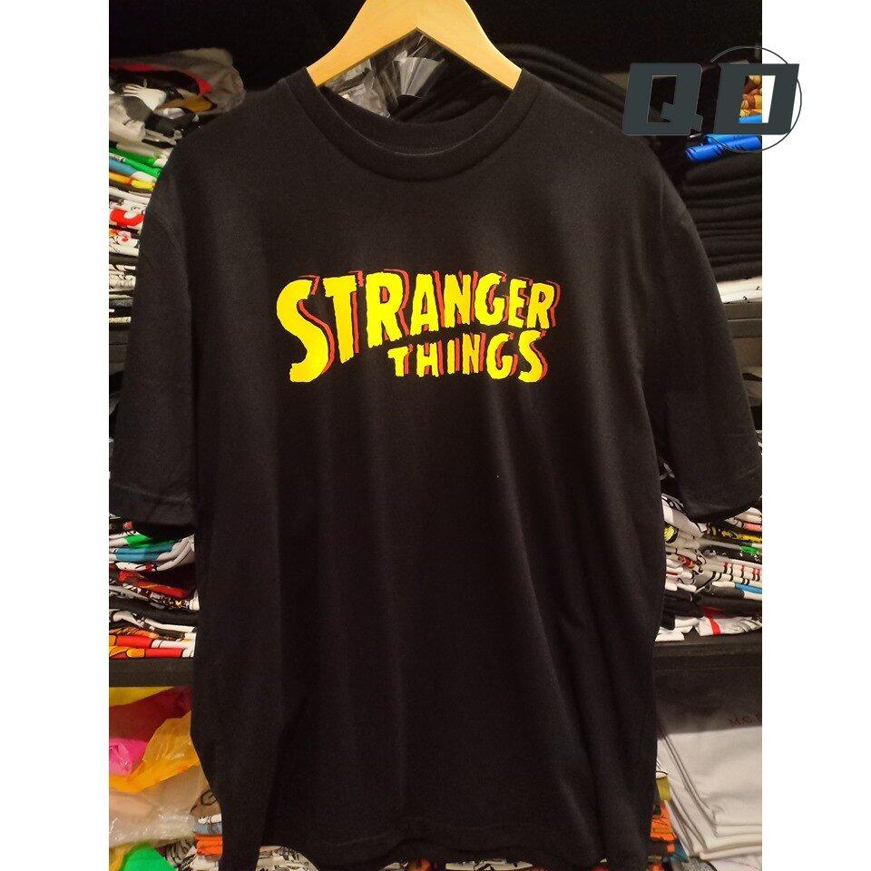 ZHEZHE T-shirtQDเสื้อยืด Stranger Things T-shirt