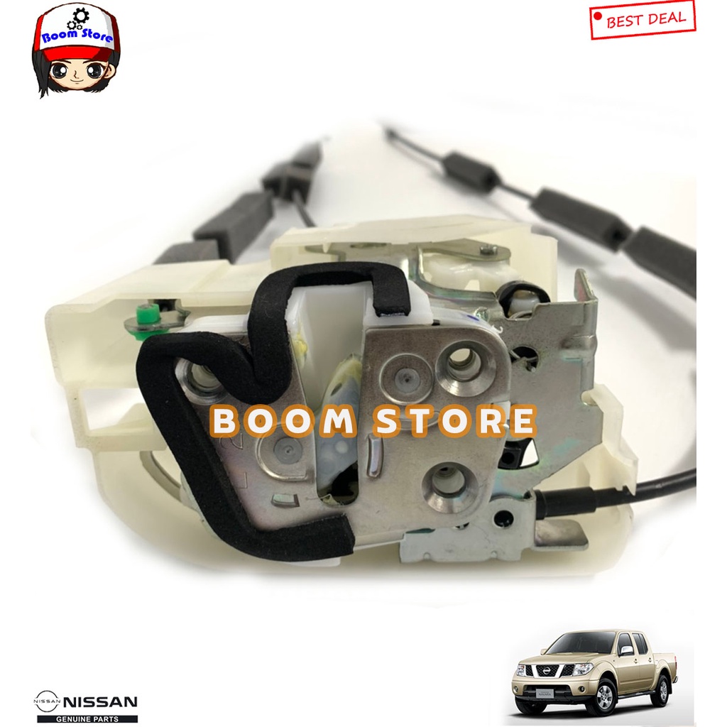 NISSAN แท้ศูนย์ สายสลิง+กลอนประตูหน้าซ้าย L รุ่นธรรมดา NISSAN NAVARA D40 รหัสแท้ศูนย์.80501EB715 - รูปที่ 2