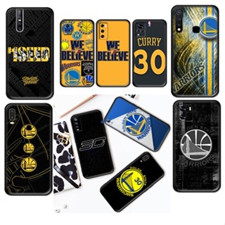 เคสโทรศัพท์มือถือ แบบนิ่ม ลาย NBA Golden State Warriors สําหรับ Vivo Y19 Y5S Y11 Y11S Y20i Y20S Y17 Y12 Y15