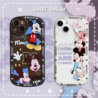 Lwy เคสโทรศัพท์มือถือแบบนิ่ม ลายการ์ตูนมิกกี้ มินนี่เมาส์ สําหรับ Oppo A1K A12 A12e A3s A5 Ax5 A7 A5s A16K A16e A16 A16s A15 A15s A35 A54 A31 2020 A9 2020 A5 2020 A92 A52 A53 A33 A55 A95 A83 A57 A39 A71 A37 A37f เคส