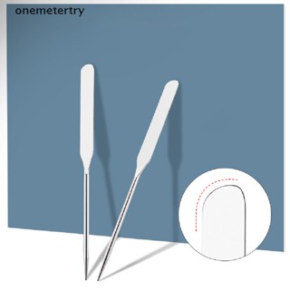 Onem ไม้พายผสมครีมรองพื้น สเตนเลส สําหรับแต่งหน้า