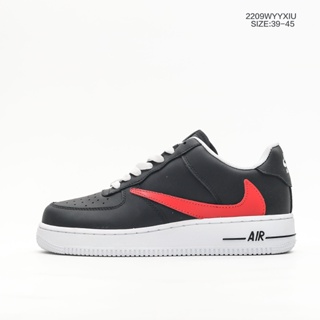 Nike Air Force 1 Low 。CW2288 รองเท้าวิ่งเรียบเป็นต้นฉบับรับประกันคุณภาพของฤดูใบไม้ร่วง-3