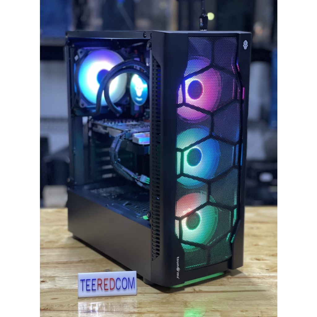 คอมพิวเตอร์ คอมเล่นเกมส์ ทํางาน ตัดต่อ ปล่อยบอท 10คอ20เทรด cpu intel xeon E5 2666v3 10คอ20เทรด RTX 2