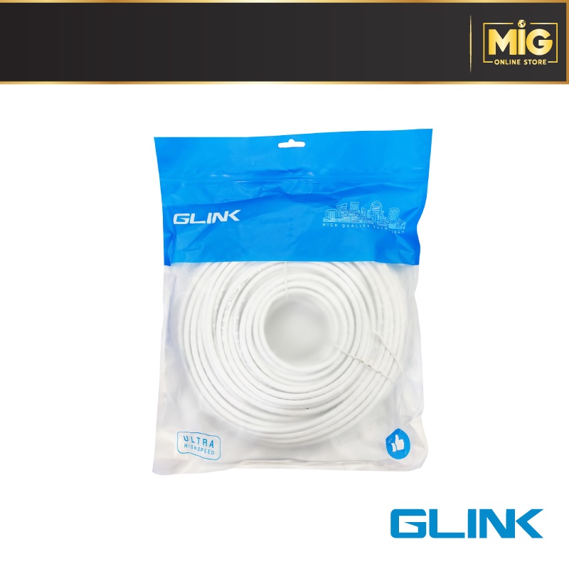 GLINK สาย Lan CAT6 สายแลนสำเร็จรูปพร้อมใช้งาน ยาว 2/3/5/10/15 เมตร สินค้าคุณภาพด