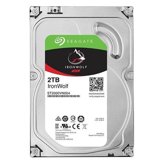 2x Seagate IronWolf 2TB NAS Hard Drive(ST2000VN003)