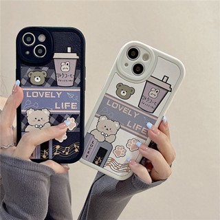 เคส iPhone 13 iPhone 12 เคสโทรศัพท์มือถือแบบนิ่ม ลายการ์ตูน แฟชั่น สําหรับ iPhone 13 12 12 13 7Plus 8Plus