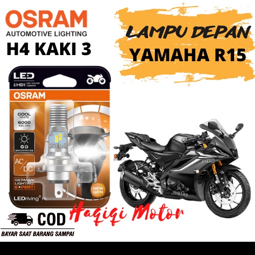 Original Osram Yamaha R15 LED ไฟหน้า 3 ขา HS1