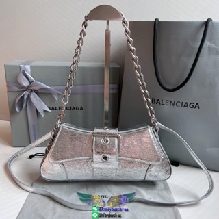 Balenciag indsay vintage underarm baguette hobo bag sling chain crossbody shoulder flap messenger