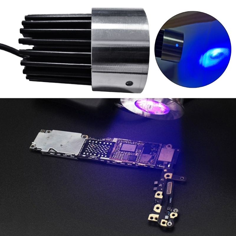 WE UV กาว Curing โคมไฟอัลตราไวโอเลต 5W USB LED สีม่วงความยาว 390-365nm