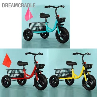 Dreamcradle รถสามล้อเด็กวัยหัดเดิน รถจักรยานสมดุลเด็กทารก พร้อมตะกร้าเก็บ สําหรับเด็ก 2 ถึง 6 ปี