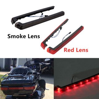 Motorcycle Pack Accent Side Marker Panel LED Light For Harley Tour Pak Touring Street Electra Glide Road King FLHX FLH 2