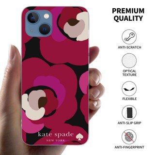 พร้อมส่ง! เคสโทรศัพท์มือถือ แบบใส ลาย Kate Spade หรูหรา สําหรับ IPhone 14 13 12 11 Pro Max Mini XS XR 7 8 Plus SE