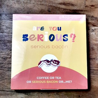 CD ซีดีเพลงไทย Serious Bacon - are you Serious?  ( Cd New แผ่นทอง ) 2022