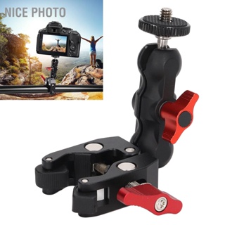 Nice photo Camera Super Clamp Ball Head Crab Claw Clip Universal Monitor Bracket Holder Stand for Fill Light Microphone