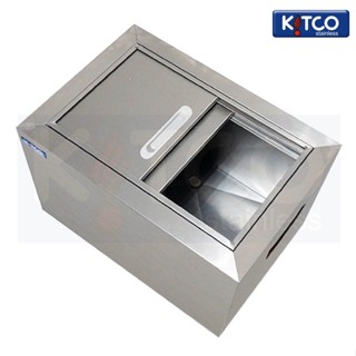 ถังน้ำแข็งสเตนเลสฝาสไลด์ 60 ลิตร- Kitco Stainless