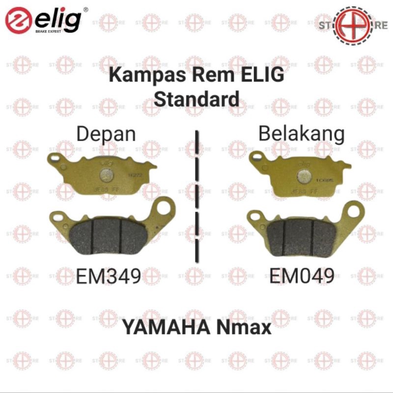 ผ้าเบรค Yamaha Nmax ELIG