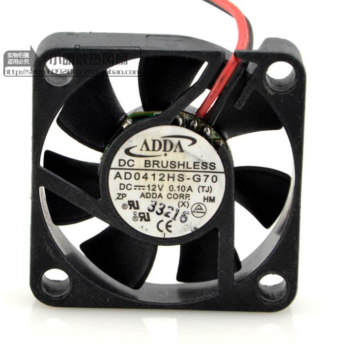 HY AD0412HS-G70 DC12V 0.10A พัดลมระบายความร้อน