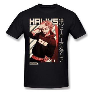 [COD]เสื้อยืดลําลอง แขนสั้น พิมพ์ลายกราฟฟิค My Hero Academia Hawks สไตล์ญี่ปุ่น ฮาราจูกุ วินเทจ โอเวอร์ไซซ์ แฟชั่นฤดูร้อ