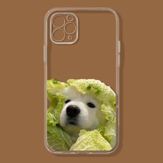 Vegetable Dog เคสไอโฟน iPhone 14 8 se2020 12 14 pro Xr Xs X max เคส iPhone 8พลัส 13 11 pro max  case 7 8plus cover นิ่ม