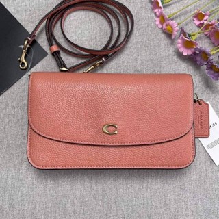 กระเป๋าสะพายหนัง NEW Coach Hayden Crossbody สีโอรส สวยมาก