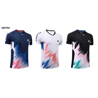 New Yonex เสื้อยืดแขนสั้น แบบแห้งเร็ว สําหรับผู้ชายและผู้หญิง