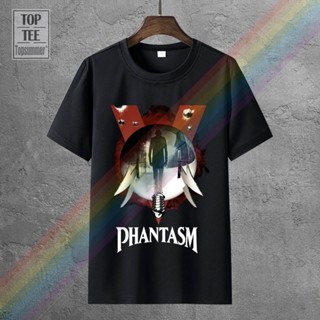 เสื้อวินเทจชาย Phantasm V3 ภาพยนตร์เสื้อยืดสีดําทุกขนาด S 5Xl