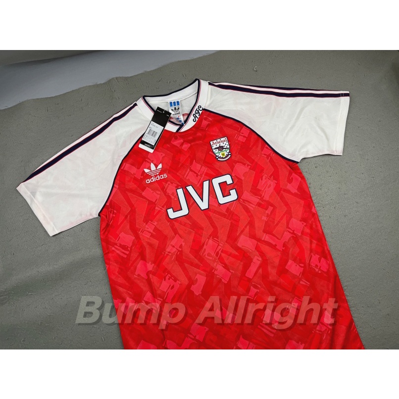 Retro : เสื้อฟุตบอลย้อนยุค Vintage ทีม อาเซน่อล เหย้า 1990 Arsenal Home 1990 สุดคลาสสิก !!