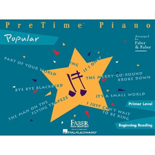 PRETIME PIANO POPULAR Primer Level Series: Faber Piano Adventures (HL00420151)