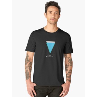 เสื้อผ้าผชLsmtx1 Verge Coin Cryptocurrency Xvg Altcoin Currency Converter Wallet ผ้าฝ้าย ขนาดใหญ่ สําหรับผู้ชายS-5XL