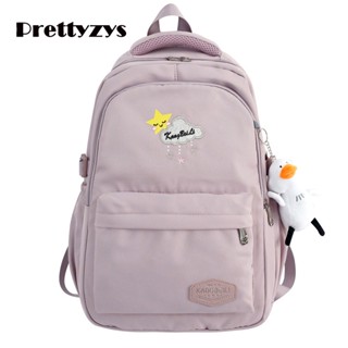 Backpack Prettyzys 2022 Korean Bag pack Large capacity 15.6 inch School Backpack For Teenage Girl