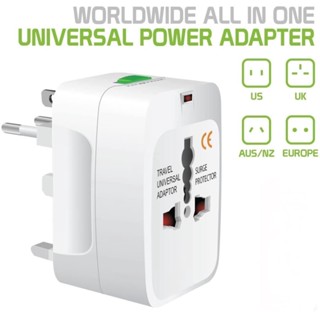 Adaptor all in one หัวเสียบแปรงปลั๊กไฟเดินทาง