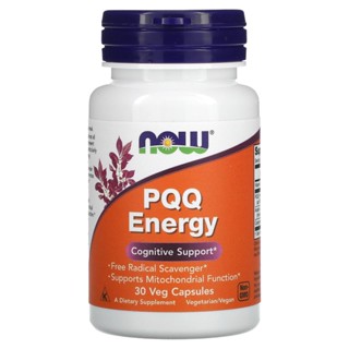 NOW Foods, PQQ Energy, 30 Veg Capsules