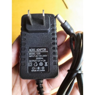 ADAPTER สำหรับ กล้องวงจรปิด 12V-2A ขนาดหัว DC Jack 5.5 X 2.5mm จ่ายไฟDC