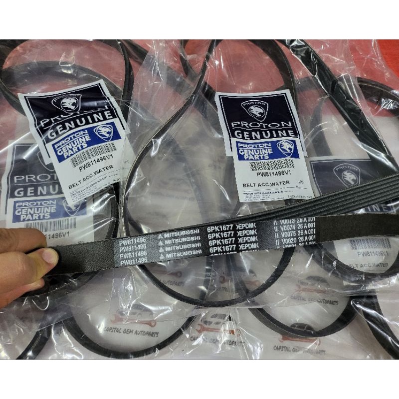 PW812312 (6PK169) PROTON FAN BELT BLM FLX, EXORA BOLD TURBO CFE, PREVE TURBO, SAGA VVT,IRIZ, PERSONA